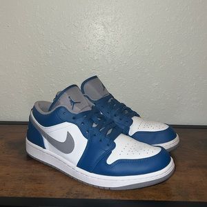 2023 Air Jordan 1 Low True Blue Cement